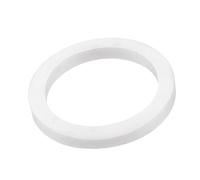 sourcing map PTFE Plat Rondelles 18mm Diamètre Externe 14mm Diamètre Interne 2mm Épais Bride Joint Blanc Paquet de 5