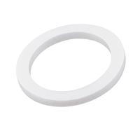 sourcing map PTFE Plat Rondelles 24mm Diamètre Externe 18mm Diamètre Interne 2mm Épais Bride Joint Blanc Paquet de 20
