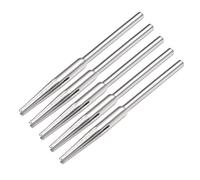 sourcing map queue 2,35mm mandrin porte-verre fendu conique disques 5 Pcs