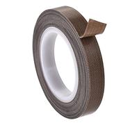 sourcing map Résistant Chaleur Bande Haute Température Chaleur Transfer Bande PTFE Pellicule Adhésif Bande 10mm Largeur 10m 33ft Longueur Marron