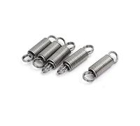 sourcing map Ressort de Traction Ressort de Tension Ressorts d'Extension 0.6mmx5mmx20mm 304 Inoxydable Acier Argenté 5pcs