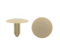 sourcing map Rivet en Plastique Trou 7mm Tête 24.5mm 20pcs Porte Voiture