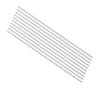 sourcing map Rond Acier Tige 1.1mm HSS Tour Barre Stock Outil 100mm Longueur pour Arbre Engranage Perceuse Tours Aléseuse Tournant Miniature Essieu Cylindrique épingle 10pcs