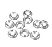 sourcing map Rondelle à Tête Fraisée 15x5,5x2,8mm 304 Acier Inox 150pcs | Rondelle Cuvette, Tasse Rondelle Fraisé, pour Boulon à Vis