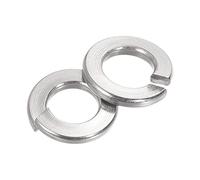 sourcing map Rondelle Blocage fendue 1/4" 304 Acier Inox Ressort Rondelle Blocage 60Pcs