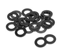 sourcing map Rondelle Plate Nylon Pour 20mm ID Vis Boulon 36mm OD 3mm épais 50Pcs