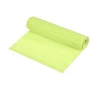 sourcing map Rouleau de papier crépon décoratif pour cérémonie de mariage - Vert vif - 2,5 m de long - 15 cm de large