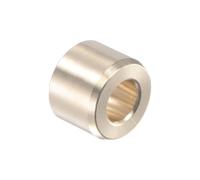 sourcing map Roulements à Manchon 1/4" Alésage 1/2" OD 3/8" Longueur Laiton Coulé Bague Auto-lubrifiante