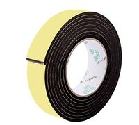 sourcing map Ruban d'étanchéité en Mousse Adhésive Bande Simple Face Isolation Pour Fenêtre Porte 35mm Large 4mm Épais 3 Mètre Long