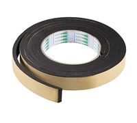 sourcing map Ruban d'étanchéité en mousse EVA auto-adhésif pour isolation de fenêtre ou porte 20 mm de large 5 mm d'épaisseur 2 m de long