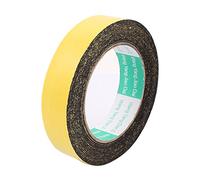 sourcing map Ruban d'étanchéité Joint Mousse Adhésive Bande 25mm x 1mm Seul Côté Autocollant Antichoc éponge 5 Mètres Longueur