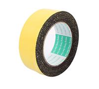 sourcing map Ruban d'étanchéité Joint Mousse Adhésive Bande 40mm x 1mm Seul Côté Antichoc éponge 5M Longueur