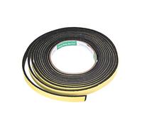 sourcing map Ruban d'étanchéité Joint Mousse Adhésive Bande Pour Fenêtre Porte Isolation 10mm Large 3mm Épais 4m Long