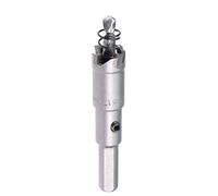 sourcing map Scie Cloche Carbure Trépan Scie à Trou 17mm Diamètre de Coupe pour 0.5mm-3mm Acier Inox 5mm Métal Feuille