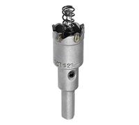 sourcing map Scie Cloche Carbure Trépan Scie à Trou 23mm pour 2mm Acier Inox Feuille Métal