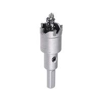 sourcing map Scie Cloche Carbure Trépan Scie à Trou 24.5mm Diamètre de Coupe pour 0.5mm-3mm Acier Inox 5mm Métal Feuille