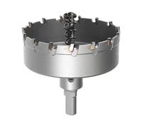 sourcing map Scie Cloche Carbure Trépan Scie à Trou 80mm pour 2mm Acier Inox Feuille Métal