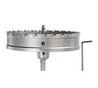 sourcing map Scie cloche en carbure TCT 155 mm de diamètre pour acier inoxydable, métal