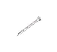 sourcing map Spirale Pont Clou Acier Inox Clou Spirale Tige 32mmx2mm(LxD) 200Pcs