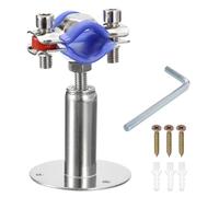 sourcing map Supports de tuyau en acier inoxydable - Sangle de serrage réglable - Convient pour tuyau de 19 à 22 mm de diamètre