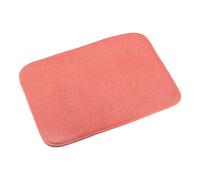 sourcing map Tapis de séchage à vaisselle en microfibre, 40 x 30 cm, tapis d'égouttoir à vaisselle pour comptoir, séchage rapide, rouge
