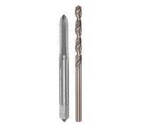 sourcing map Taraud & Embout Ensembles M4.5 x 0.75 H2 Machine Fil Taraud | Fraisage, Foret Hélicoïdal, M35 Cobalt, Haut Vitesse Acier (HSS-CO), Droit Cannelure, 3.7mm