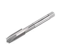 sourcing map Taraud Fil Spirale Pointe 3/8-16 BSW HSS Haute Vitesse Acier Machine Fil Vis Taraud 3 Droit Cannelures Non Couché Taraudage Outil H2 Tolérance