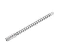 sourcing map Taraud fileté métrique M12 x 1,75 H2 160 mm extra long à cannelure droite filetage fraiseuse tarauds tarauds outil de réparation