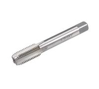 sourcing map Taraud Machine Métrique Gauche Filetage M16 2 Pas H2 4 Flûtes Acier Rapide