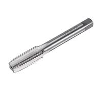 sourcing map Taraud Pas à Gauche Fraisage 1/2"-13 UNC Gauche Main Machine HSS Haute Vitesse Acier 6542 Non Couché 4 Droit Cannelures 2B Tolérance Grade