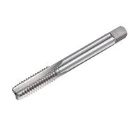 sourcing map Taraud Pas à Gauche Fraisage 3/8"-16 UNC Gauche Main Machine HSS Haute Vitesse Acier 6542 Non Couché 3 Droit Cannelures 2B Tolérance Grade