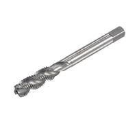 sourcing map Taraud Spirale Cannelure, 5/16-24 UNF 2B Haute Vitesse Acier (HSS) Sans Revêtement Machine Filetage Fraisage Filetage Vis Taraud 3 Cannelures Taraudage Outil