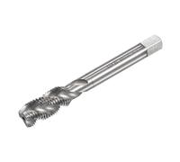 sourcing map Taraud Spirale Cannelure, 7/16-20 UNF 2B Haute Vitesse Acier (HSS) Sans Revêtement Machine Filetage Fraisage Filetage Vis Taraud 3 Cannelures Taraudage Outil