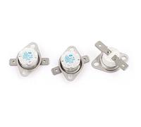 sourcing map Température Interrupteur Thermostat KSD301 250V 10A 170°C NC 3Pcs