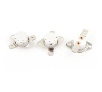 sourcing map Température Interrupteur Thermostat KSD301 250V 10A 175°C NC 3Pcs