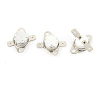 sourcing map Température Interrupteur Thermostat KSD301 250V 10A 190°C NC 3Pcs