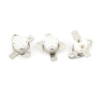 sourcing map Température Interrupteur Thermostat KSD301 250V 10A 250°C NC 3Pcs