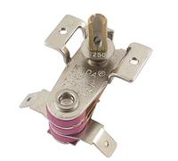 sourcing map Thermostat de température réglable électrique AC 250V 16A 75C pour Riz Cuiseur AC 250V 16A 75°C