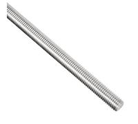 sourcing map Tige Filetée M10 x 250mm Acier Inoxydable 304, Filetage Droite 1Pcs Tiges Entièrement Fileté pour Projets de Bricolage