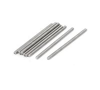 sourcing map Tige Filetée M3 x 60mm Acier Inoxydable 304, 0.5mm de Pas, 10Pcs Tiges Entièrement Fileté pour Projets de Bricolage
