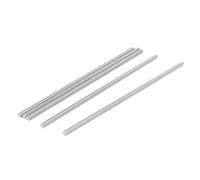 sourcing map Tige Filetée M5 x 160mm Acier Inoxydable 304, 5Pcs Tiges Entièrement Fileté pour Projets de Bricolage