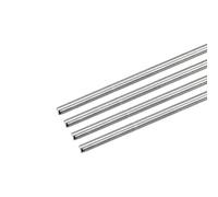 sourcing map Tige Filetée M5 x 180mm Acier Inoxydable 304, 0.8mm de Pas Filetage Droite 4Pcs Tiges Entièrement Fileté pour Projets de Bricolage