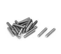 sourcing map Tige Filetée M5 x 25mm Acier Inoxydable 304, 0.8mm de Pas, 20Pcs Boulons Filetés pour Projets de Bricolage