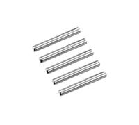 sourcing map Tige Filetée M5 x 35mm Acier Inoxydable 304, 0.8mm de Pas Filetage Droite 5Pcs Tiges Entièrement Fileté pour Projets de Bricolage