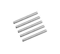 sourcing map Tige Filetée M5 x 50mm Acier Inoxydable 304, 0.8mm de Pas Filetage Droite 5Pcs Tiges Entièrement Fileté pour Projets de Bricolage