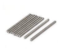 sourcing map Tige Filetée M5 x 80mm Acier Inoxydable 304, 10Pcs Tiges Entièrement Fileté pour Projets de Bricolage