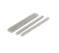 sourcing map Tige Filetée M6 x 100mm Acier Inoxydable 304, 5Pcs Tiges Entièrement Fileté pour Projets de Bricolage