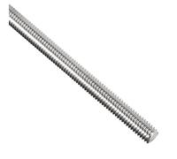sourcing map Tige Filetée M6 x 250mm Acier Inoxydable 304, Filetage Droite 1Pcs Tiges Entièrement Fileté pour Projets de Bricolage