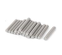 sourcing map Tige Filetée M6 x 35mm Acier Inoxydable 304, 20Pcs Boulons Filetés pour Projets de Bricolage