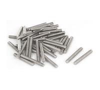 sourcing map Tige Filetée M6 x 45mm Acier Inoxydable 304, 20Pcs Boulons Filetés pour Projets de Bricolage